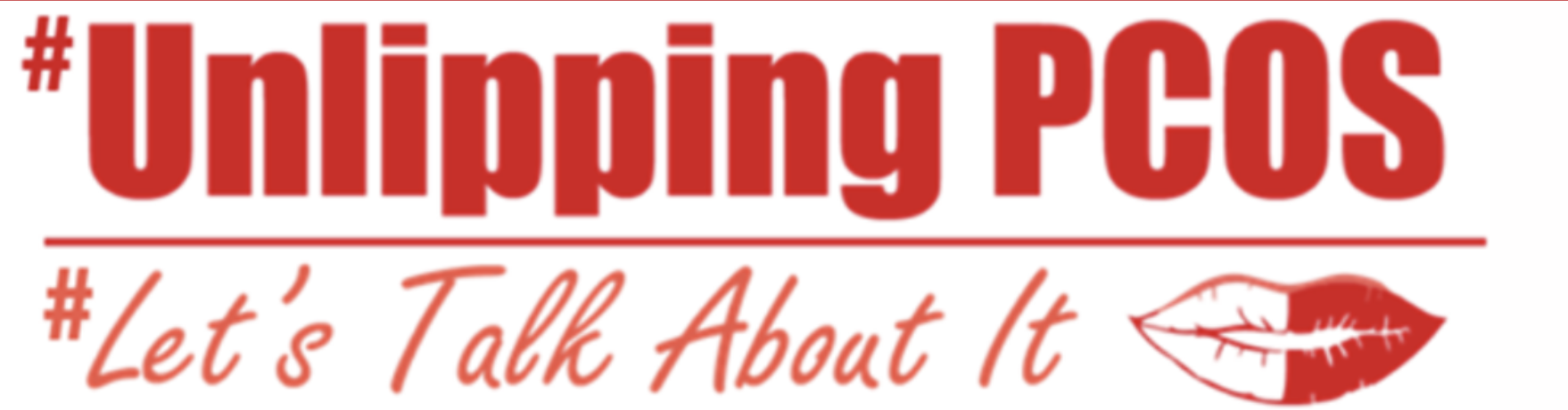 Unlipping PCOS: Let's talk about it logo